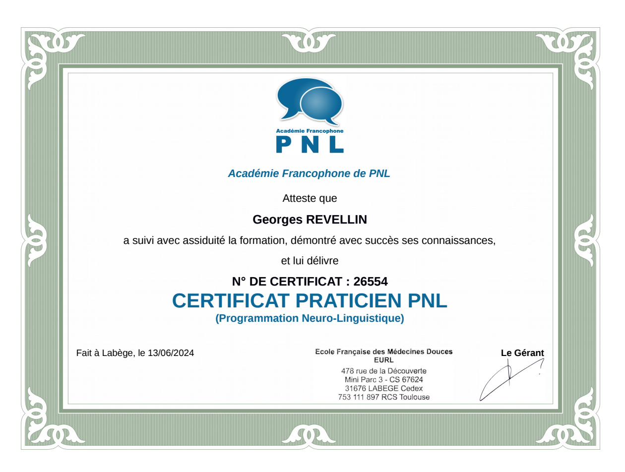 Praticien PNL