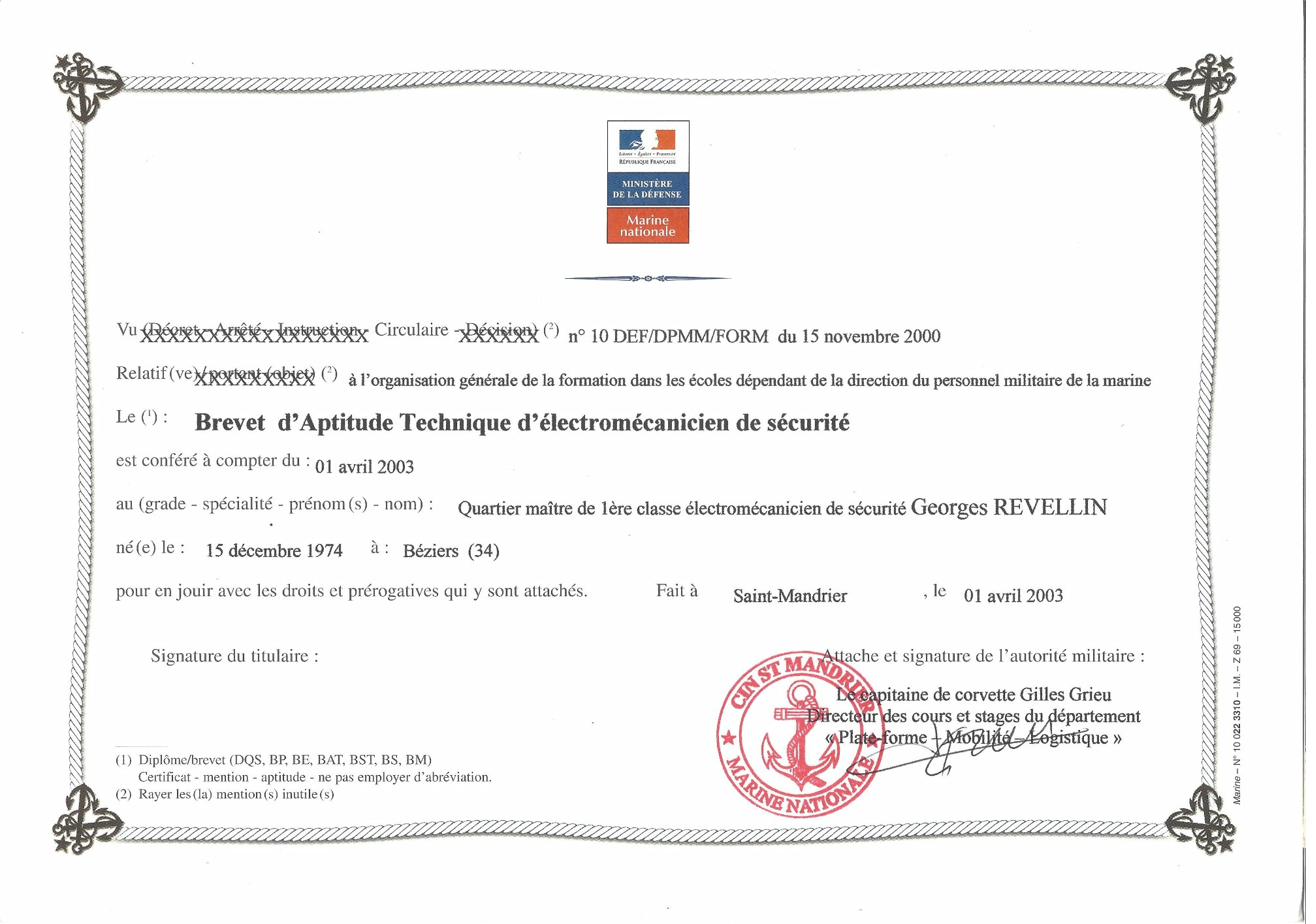 Brevet d'Aptitude Technique