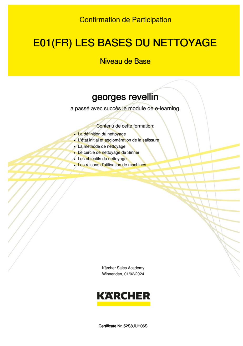 Bases du nettoyage