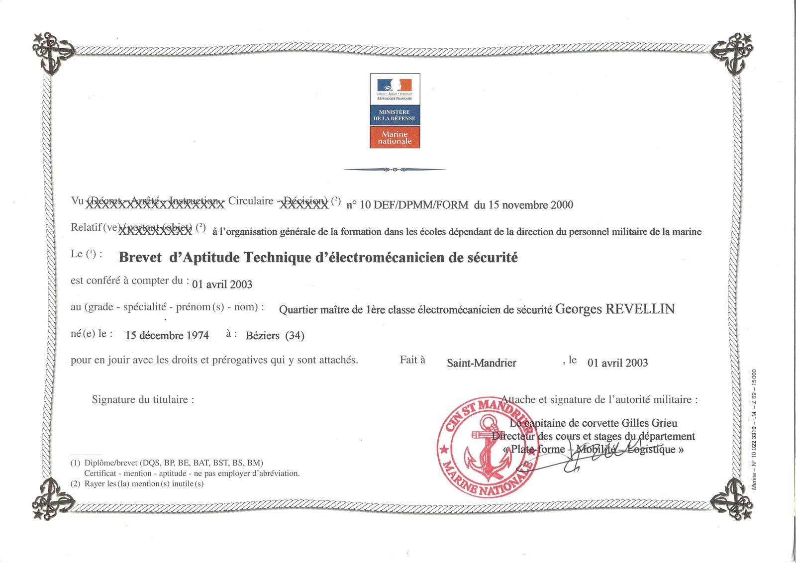 Brevet d'Aptitude Technique
