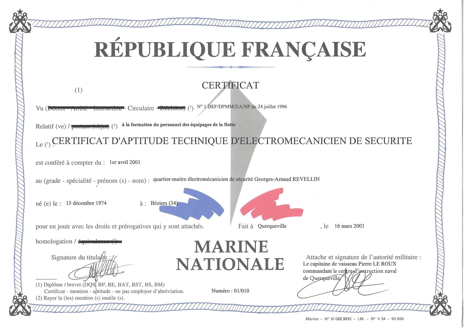 Certificat d'Aptitude Technique