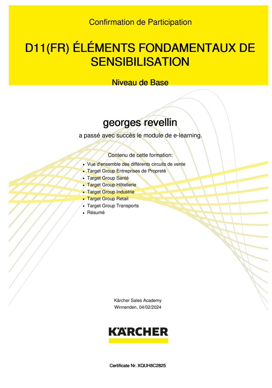 Éléments fondamentaux de sensibilisation